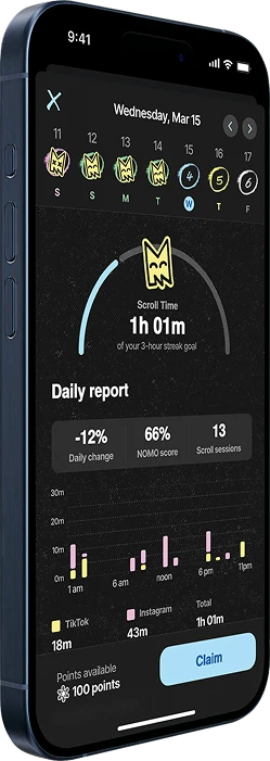 NOMO app screenshot